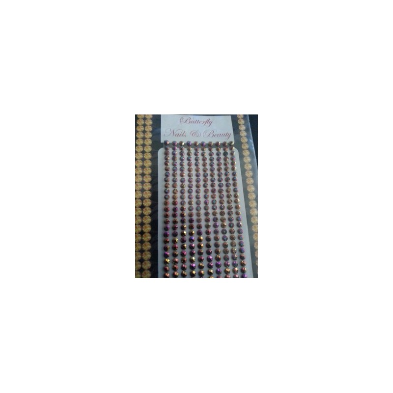 903001 - Rhinestones S 3mm - Gold Purple 903001 - Rhinestones S 3mm - Gold Purple