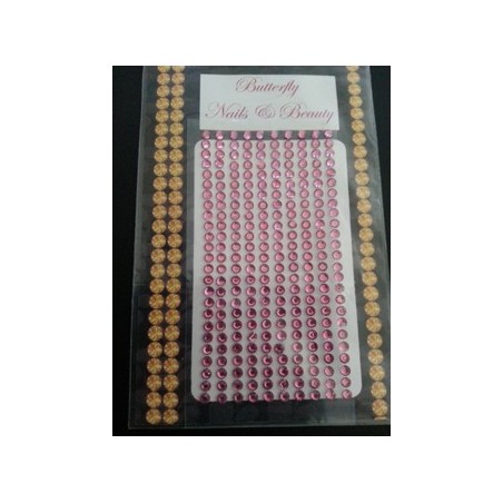 903005 - Rhinestones S 3mm - Pink