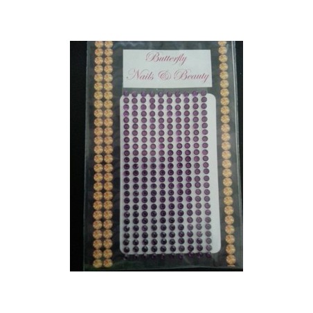 903007 - Rhinestones S 3mm - Purple