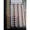 906001 - Rhinestones XL 6mm - Red/Clear