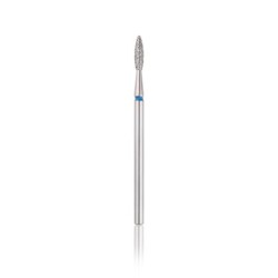 H193017 Head Diamond bit "Flame sharp" blauw  L-8 mm, 2,1 mm