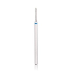 H193021 Head Diamond bit "Pointed Cylinder" blauw  L-3,0 mm, 1,4 mm