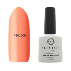 P601008 - Rubber Gelpolish Papaya 10ml