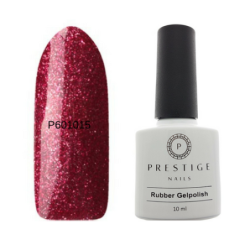 Rubber Gelpolish Sparly Bourgogne 10ml