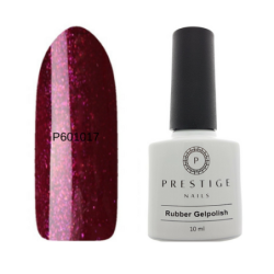 Rubber Gelpolish Sparkly Raspberry 10ml