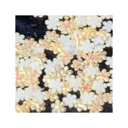 117024 - Leather Flower Yellow