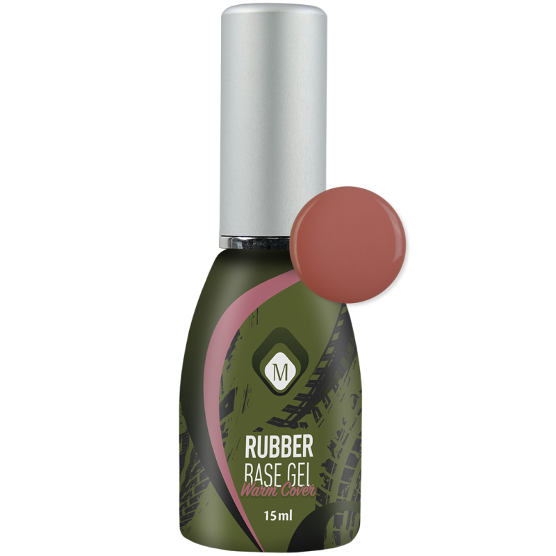 104404 - Rubber Base Gel  Warm Cover 15ml