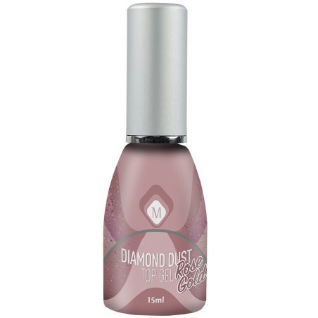 104186 Top Gel Pink Diamond Dust Rose Gold 15 ml