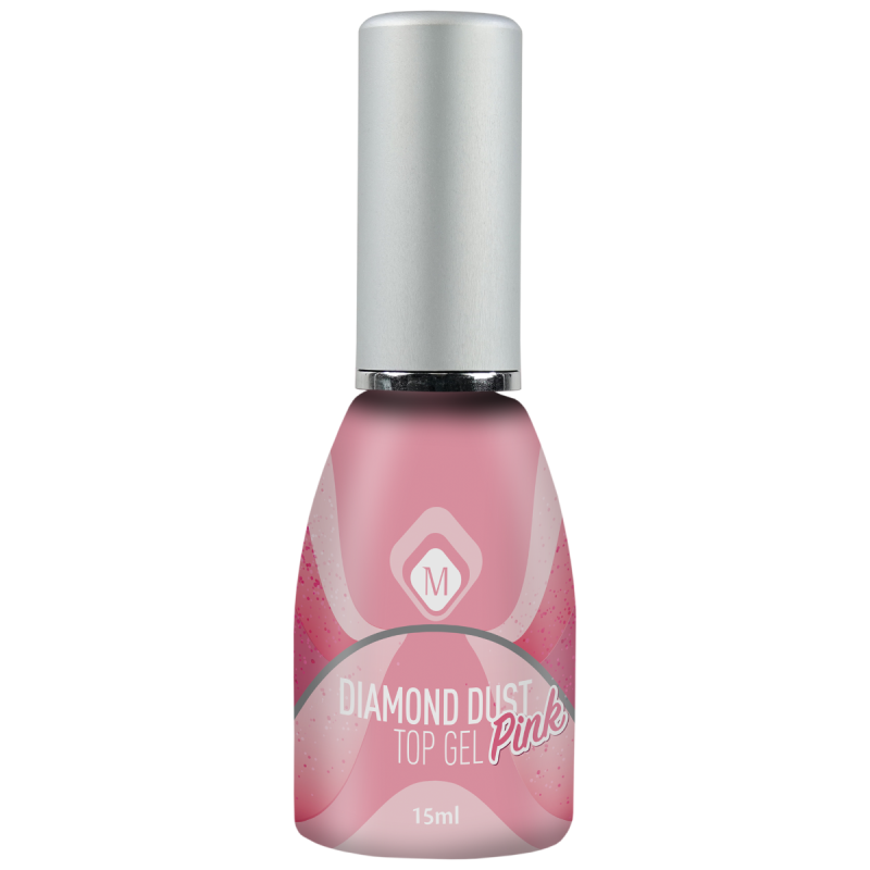 104185 Top Gel Pink Diamond Dust 15ml. 104185 Top Gel Pink Diamond Dust 15ml.