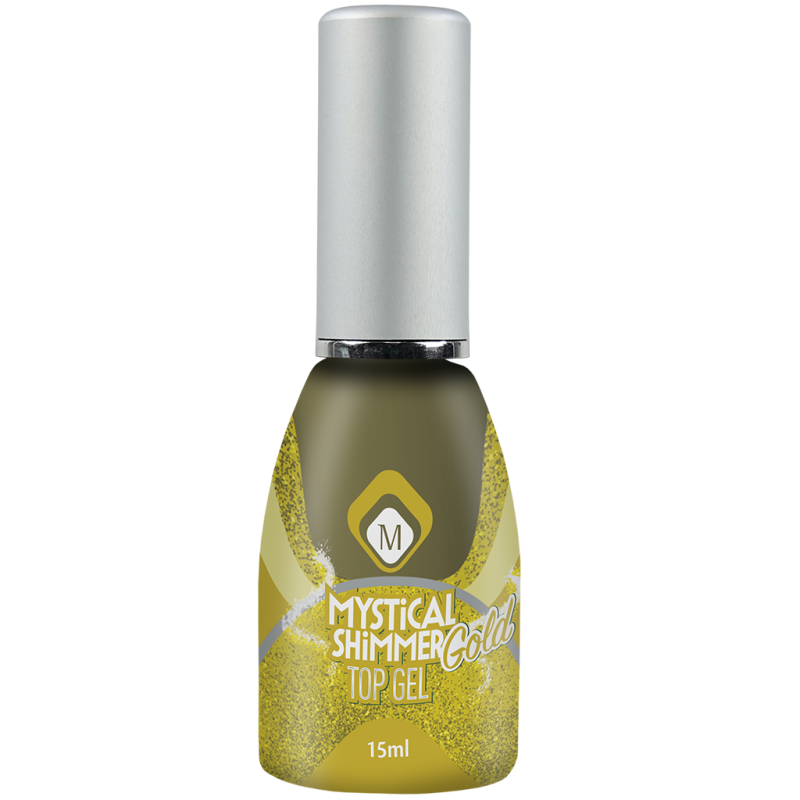 104189 Top Gel Mystical Shimmer Gold 15 ml 104189 Top Gel Mystical Shimmer Gold 15 ml