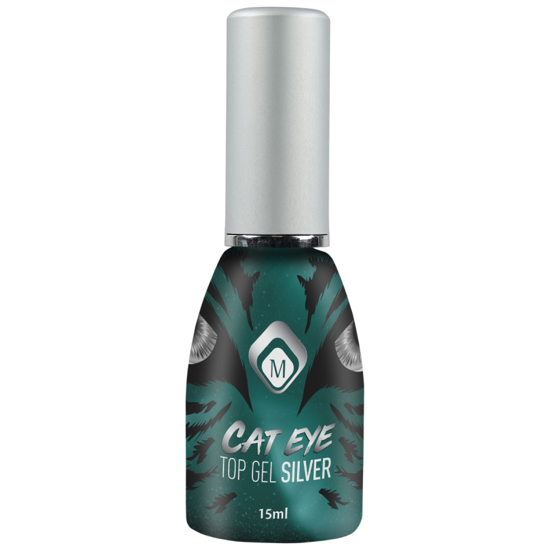 104030 - Cat Eye Top Gel Silver 15ml 104030 - Cat Eye Top Gel Silver 15ml