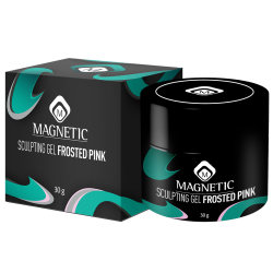 104183 - Magnetic Sculpting Gel Frosted Pink 30gr