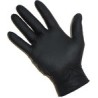 Handschoenen Nitril Poedervrij Zwart S - B136105