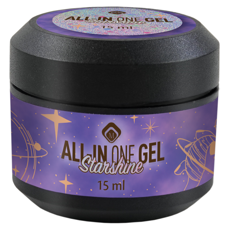 105103 - All-in-One Gel Starshine 15 ml. 105103 - All-in-One Gel Starshine 15 ml.