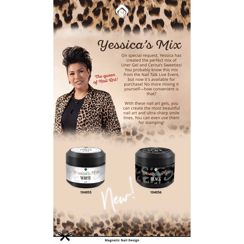104055 - Yessica's Mix White 5 ml. 104055 - Yessica's Mix White 5 ml.