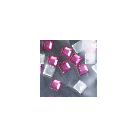 117708 - Square Pink 100 pcs