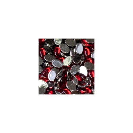117844 - Oval Rhinestone Large red