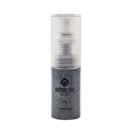 118079  - Steel Glitter Spray Grey