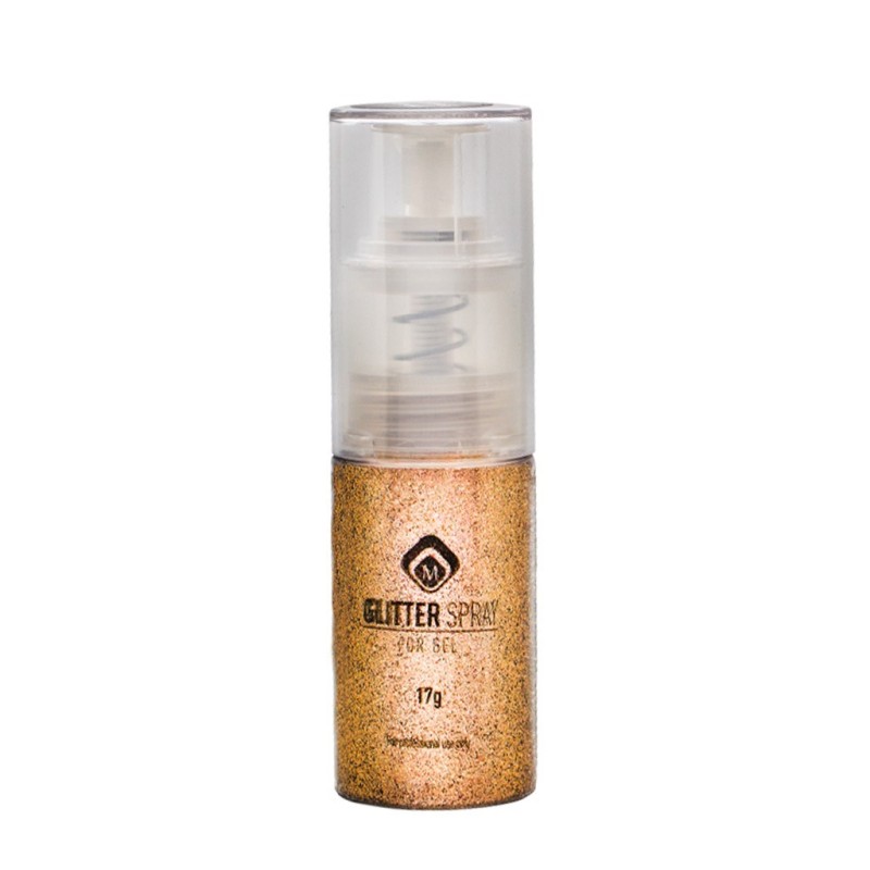 118091 - Glitter Spray Ochre Gold 118091 - Glitter Spray Ochre Gold