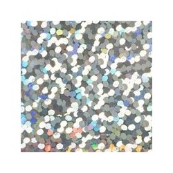 118228 - Transfer Foil Hologram Silver Confetti 1.5m