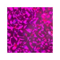 118230 - Transfer Foil Hologram Fuchsia Crunch 1.5m