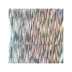118232 - Transfer Foil Hologram Silver Stripes 1.5m