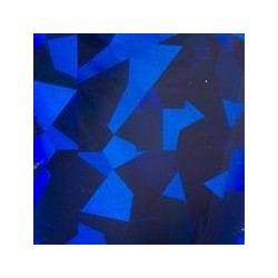 118234 - Transfer Foil Hologram Royal Blue Flakes 1.5m