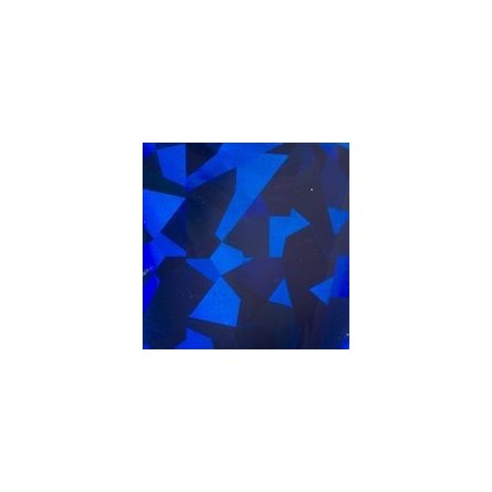 118234 - Transfer Foil Hologram Royal Blue Flakes 1.5m