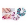 118304 - Strass Zircon & Amethyst 6 sizes 270pcs