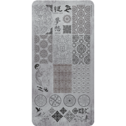 118611 - Stamping Plate 08 Asian Style