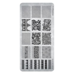 118633 - Stamping Plate nr 30 Vintage Lace