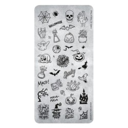 118644 - Stamping Plate 41 Trick or treat