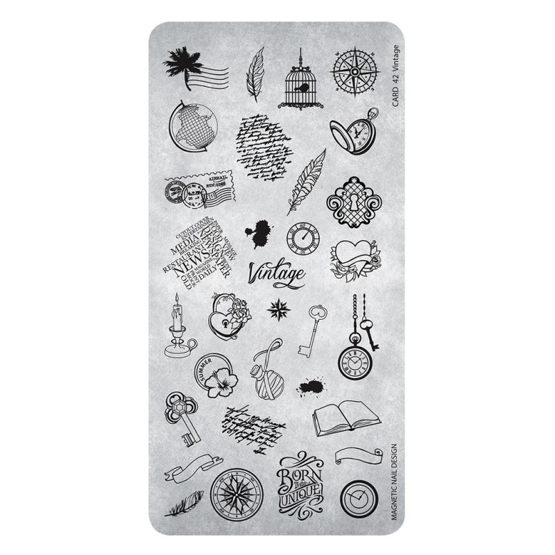 118645 - Stamping Plate Vintage 118645 - Stamping Plate Vintage