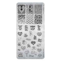 118647 Stamping plate Valentine's Day 44