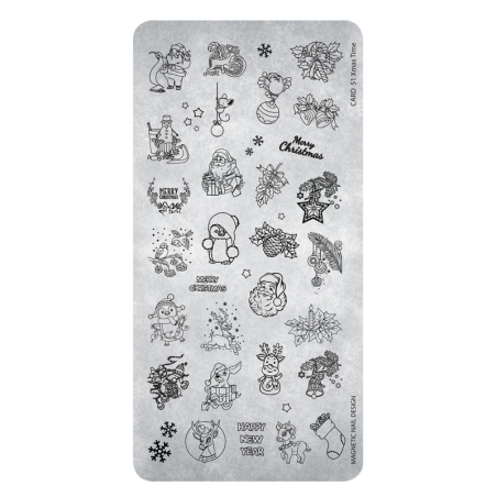 118654 Stamping Plate Xmas Time  51