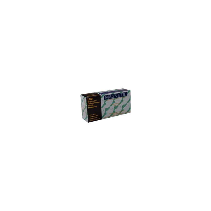 136106 - Nitril Gloves Black M 100 pcs